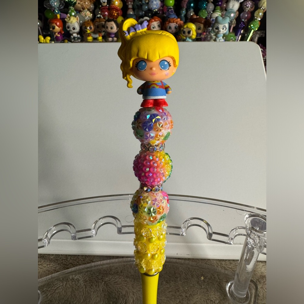 Custom Rainbow Brite Retractable Pen Chubee